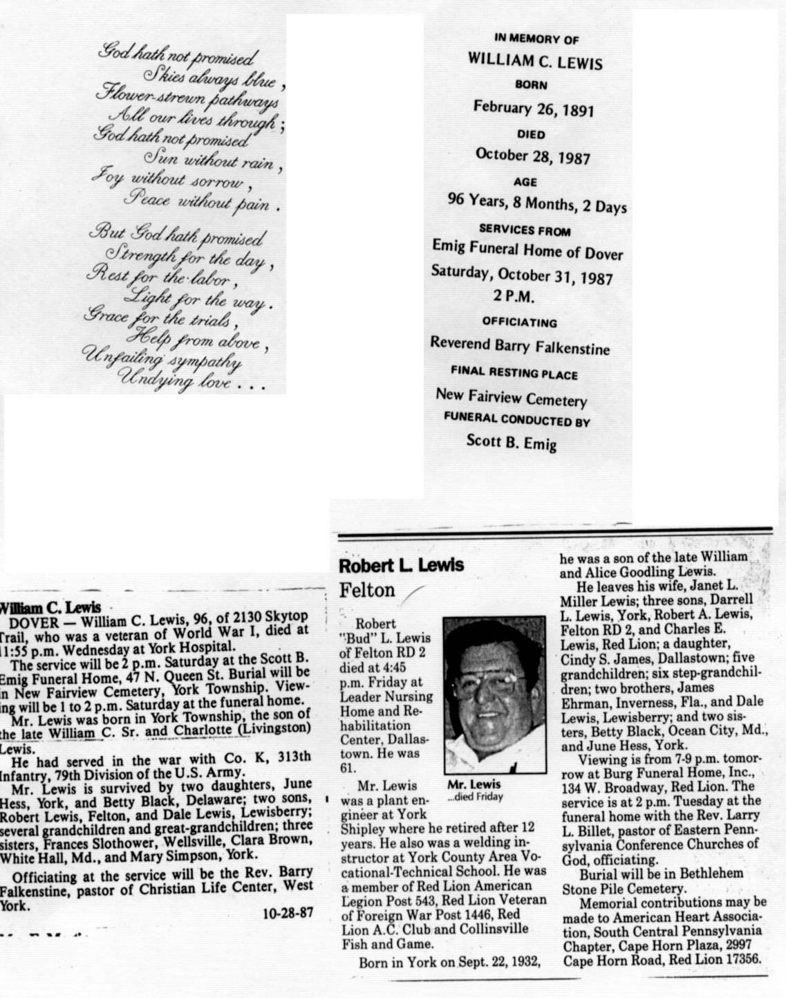 lewistown sentinel obituaries today