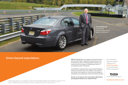 Pershing Financial Advisors ad